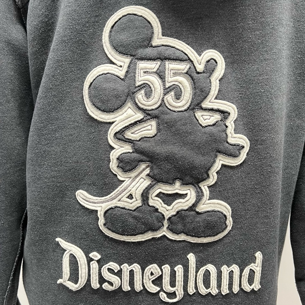 Disney Parks 55th Anniversary Shaggy Fleece Lined Full Zipper MickeyHoodie - Picture 10 of 14